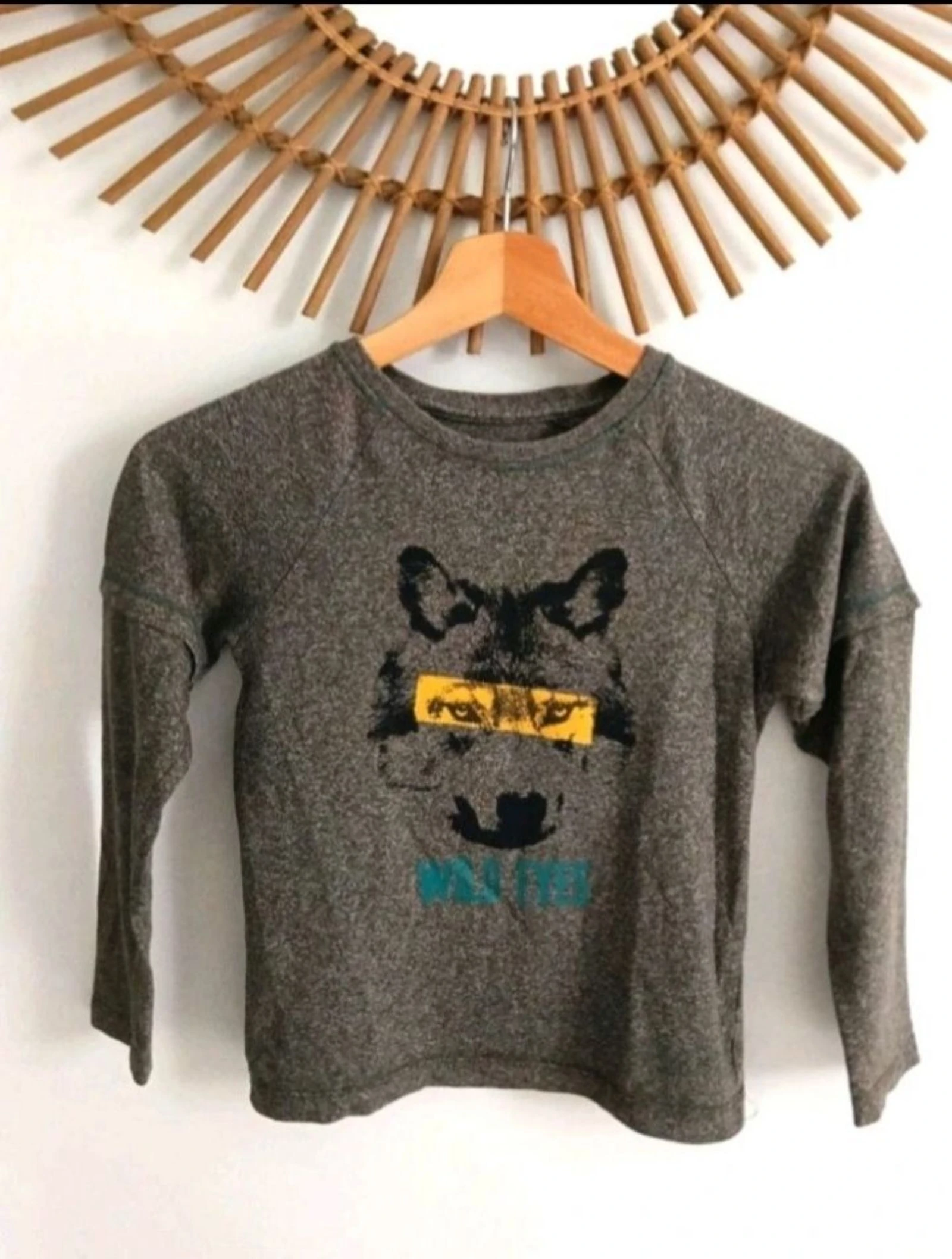 Tee-shirt ml loup orchestra 8ans